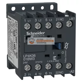 Mágneskapcsoló 2,2kW/400V 6A 24VDC