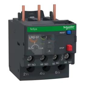   Schneider Electric hőkioldó 10-es osztályú, 1,6..2,5 A, D09…D38-hoz, csavaros csatlakozás