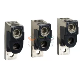   3 db Schneider Electric csatlakozó (2 × 50-120 mm²) alumínium