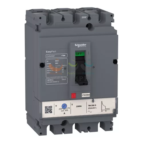 Schneider Electric EasyPact CVS160F (36 kA) 3P3D TM160D