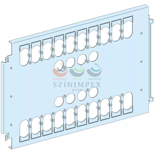 Schneider Electric szerelőlap 2 NS630 függőleges vagy 1 INS630 függőleges