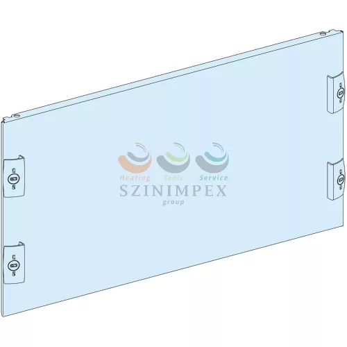 Schneider Electric 6M-os tömör homloklap, LVS03806
