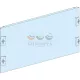 Schneider Electric 6M-os tömör homloklap, LVS03806