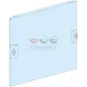 Schneider Electric 6M-os tömör homloklap, W = 250 mm