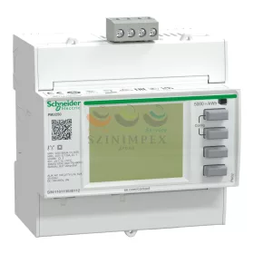   Schneider Electric teljesítménymérő I, In, U, V, PQS, E, PF, Hz, átlag, MODBUS