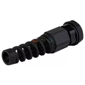   TRACON tömszelence törésgátlós M16 5-10 mm-kábelátmérőhöz műanyag fekete MG-16TG