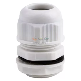   TRACON tömszelence M32 ellenanyával 15-24 mm-kábelátmérőhöz műanyag világosszürke MG-32