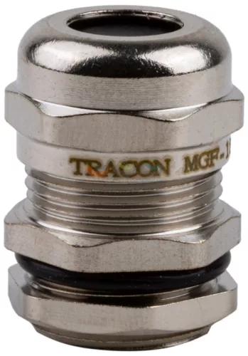 TRACON tömszelence M18 ellenanyával 6-9 mm-kábelátmérőhöz fém MGF-18