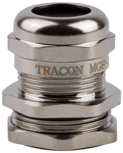 TRACON tömszelence M32 ellenanyával 15-22 mm-kábelátmérőhöz fém MGF-32