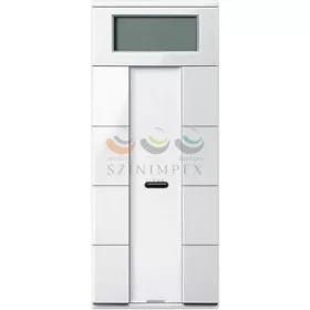   Schneider Electric merten-KNX 4-es multifunkciós falimodul, SystemM, polárfehér, fényes
