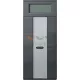 Schneider Electric KNX nyomógomb: Merten 4-gang plus, szobatermosztáttal antracit; 4 pár (8db gomb); terepi