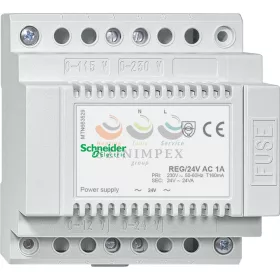   Schneider Electric KNX tápegység: Merten REG, AC 24 V/1 A 4 mod