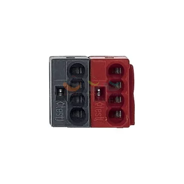 Schneider Electric merten-KNX buszcsatoló sorkapocs, fekete/piros, 50 db/cs