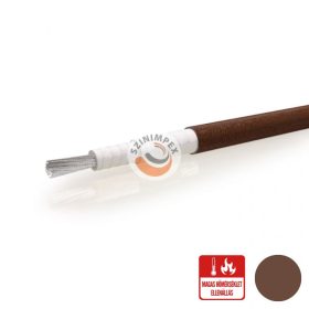   HTCK - CCS - N4 (NPC) magas hőmérsékletű hőálló kábel, 0,75 mm (-60 °C / 350°C) | 25 méter/ csomag | Barna 