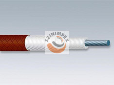  Magas hőmérsékletű NPC kábel - hőálló kábel, hőálló vezeték 1,5 mm2 - 25 méter/ csomag barna