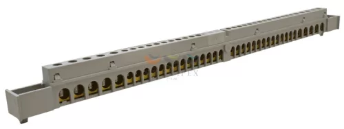 TRACON szigetelt N/PE-sín EDSS-18/. mod.elosztóhoz NPE-Z-38