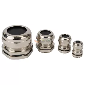   TRACON tömszelence PG 42 ellenanyával 26-38 mm-kábelátmérőhöz fém PGF-42