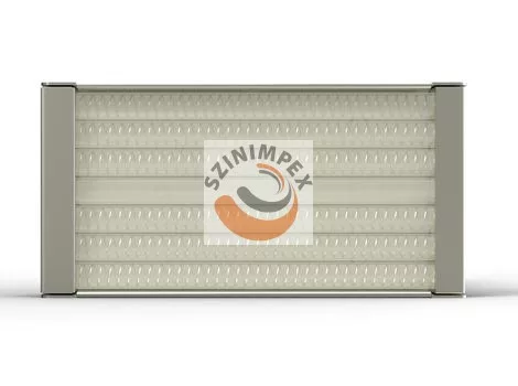 PHQE -Fél oszlop alakú kvarc infravörös fűtőelem 375 W, 230 V | 124 x 62,5 mm