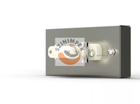 PHQE -Fél oszlop alakú kvarc infravörös fűtőelem 500 W, 230 V | 124 x 62,5 mm