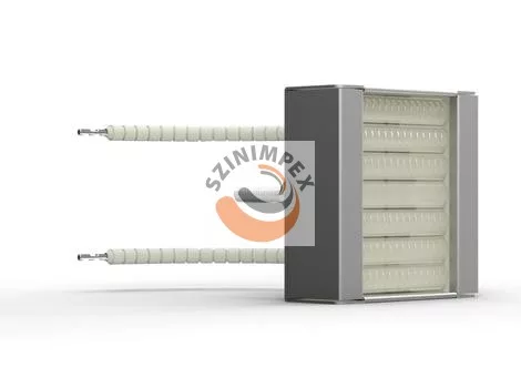 QQE - Negyed kvarc infravörös fűtőelem 125 W, 230 V | 62,5 x 62,5 mm