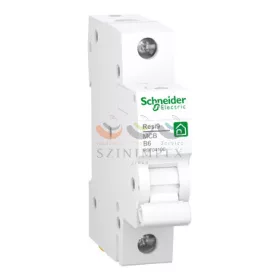 Schneider Electric RESI9 kismegszakító, 1P, B, 6 A