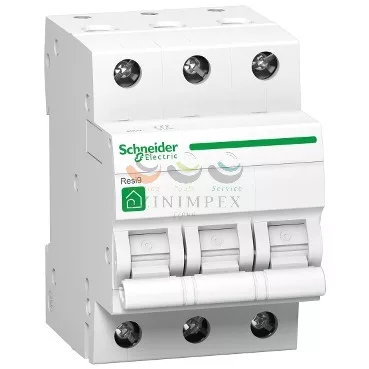 Schneider Electric RESI9 kismegszakító, 3P, C, 50 A