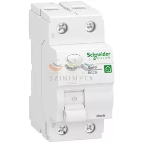   Schneider Electric áram-védőkapcsoló (Fi-relé) analóg 2P 25 A 30 mA A-típus 6 kA Resi9 R schneider R9R02225