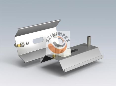 Stahlreflektor mit Aluminium -  1000 W - RAS1