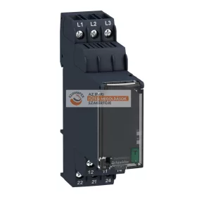   Zelio Control háromfázisú fázisfigyelő relé, 2CO, 8A, 208…480VAC
