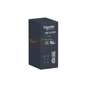   Schneider Electric zelio RSB interfész relé, 1CO, 12 A, 12 VDC
