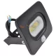 TRACON LED fényvető max.10m/110°érzékelővel A 25000 h 1 × 20 W 230 V AC 1500 lm 4000 K fekete-ház IP65 RSMDLM20