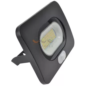   TRACON LED fényvető max.10m/110°érzékelővel A 25000 h 1 × 50 W 220-240 V AC 3750 lm 4000 K fekete-ház RSMDLM50