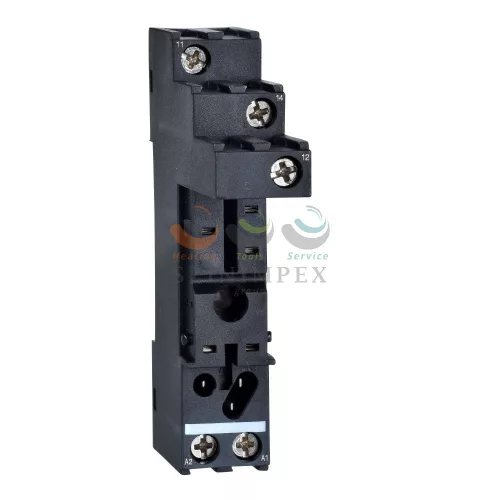 Schneider Electric zelio foglalat, RSB1A120** relékhez, elválasztott elrendezésű, csatlakozós