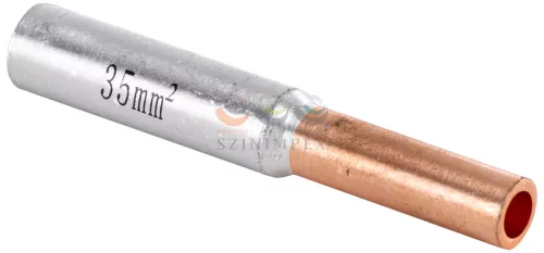 TRACON réz-alumínium toldóhüvely préselhető 0.6/1 kV 10 mm²-réz 16 mm²-alu-RM/SM 25 mm²-alu-SE RT16/25