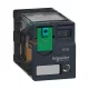 Schneider Electric zelio RXM miniatűr relé, 4CO, 6 A, 24 VDC, tesztgomb, LED