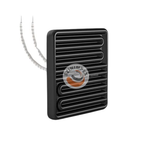 SFEH12 – Kvadratna ravna šuplja 500 W, 230 V | 122 x 122 mm | Crni