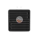 SFEH12 - Szögletes lapos üreges kerámia infravörös fűtőelemek 600 W, 230 V | 122 x 122  mm | Fekete
