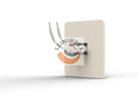 SFSE - Négyzet alakú, lapos, tömör kerámia infravörös fűtőelemek 250 W, 230 V | 122 x 122  mm | Fehér