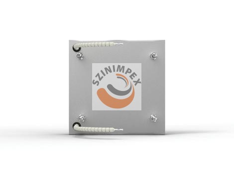 SQE - Négyzet alakú kvarc infravörös fűtőelem 1000 W, 230 V | 123,5 x 123,5 mm