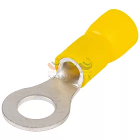   TRACON szemes saru 6 mm² 5M/csavar gyűrűs-alakú PVC sárga réz ónozott SSZ5