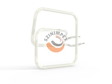 STQH140 – Single-Tube Quartz Infrared Heating Element 400 W, 230 V | 140 x 140 mm