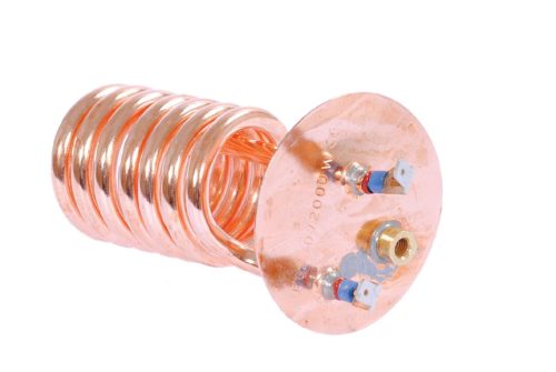 Elektromos csőfűtőbetét bojlerhez standard , réz Ø6.5 mm, 230 V 2000 W