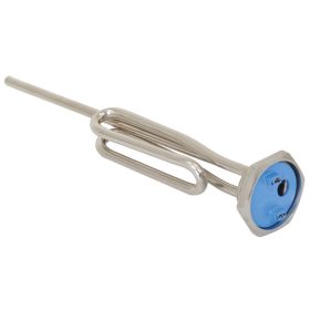   Elektromos csőfűtőbetét bojlerhez rövidített Cu/Ni Ø8.1 mm ~230 V 2000 W Ø8x290 mm