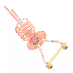   Elektromos bojler csőfűtőbetét, réz Ø8.1 mm, 230 V 2000 W, Ø10x290 mm