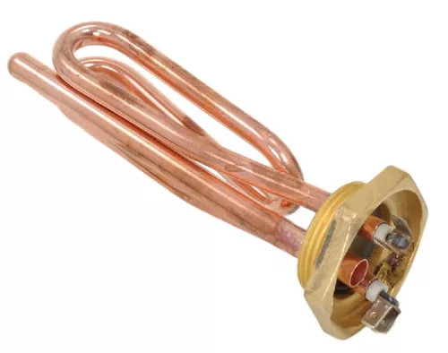 Bojler csőfűtőbetét 10L VM földeléssel Cu Ø8.1 mm ~230 V 1500 W Ø10x160 mm