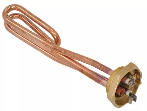 Bojler csőfűtőbetét 10L NM földeléssel Cu Ø8.1 mm ~230 V 1500 W Ø10x160 mm