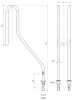 Elektromos csőfűtőbetét bojlerhez Horizontális Cu Ø8.1 mm ~230 V 2000 W M12 típusú