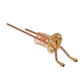   Elektromos csőfűtőbetét bojlerhez réz Ø6.5 mm, 230 V 2000 W, Ø10x220 mm