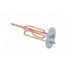   Elektromos csőfűtőbetét bojlerhez 80L Karimára szerelt Cu Ø6.5 mm ~230 V 3000 W Ø10x325 mm