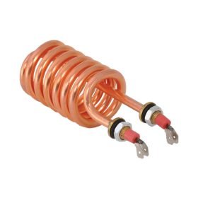   Elektromos csőfűtőbetét bojlerhez rövidített Cu Ø6.5 mm ~230 V 2000 W érintkező ferde csatlakozó